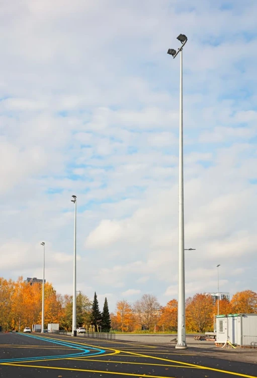 70ft 80ft 90ft 100ft 120ft High Mast Pole Stadium Light Sports Light