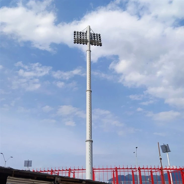 70ft 80ft 90ft 100ft 120ft High Mast Pole Stadium Light Sports Light